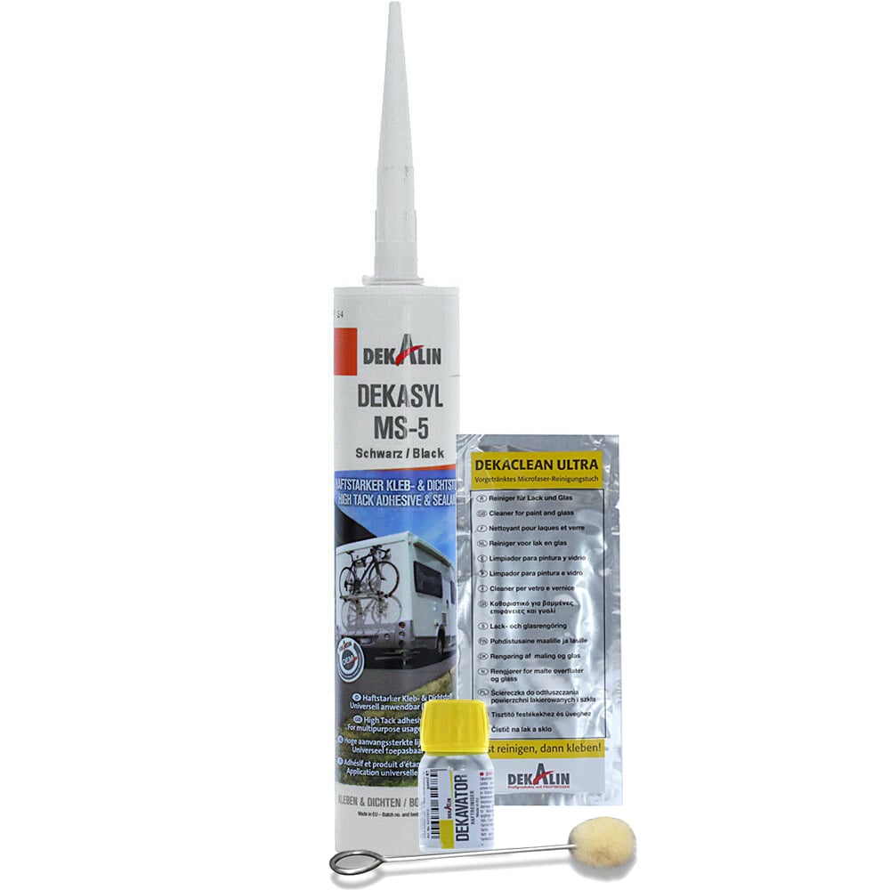 Klebeset Dekalin 6270034 DEKAsyl MS-5 schwarz 290ml Kraftkleber / Deka