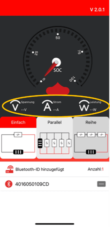Ladebooster Kontroll App